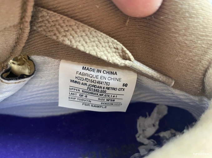 HYPE Air FD1643-300 Jordan Brown WMNS Gore-Tex 6 Kelp 0626